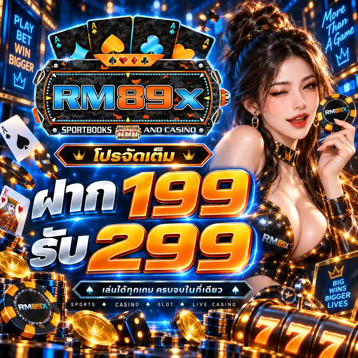 RM89X ขุมทรัพย์สล็อตค่ายใหญ่ตัวจริง